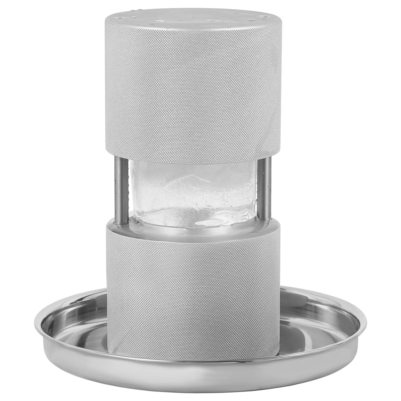 Lis na ľadové gule 60 mm hliníkový s príslušenstvom na nápoje
