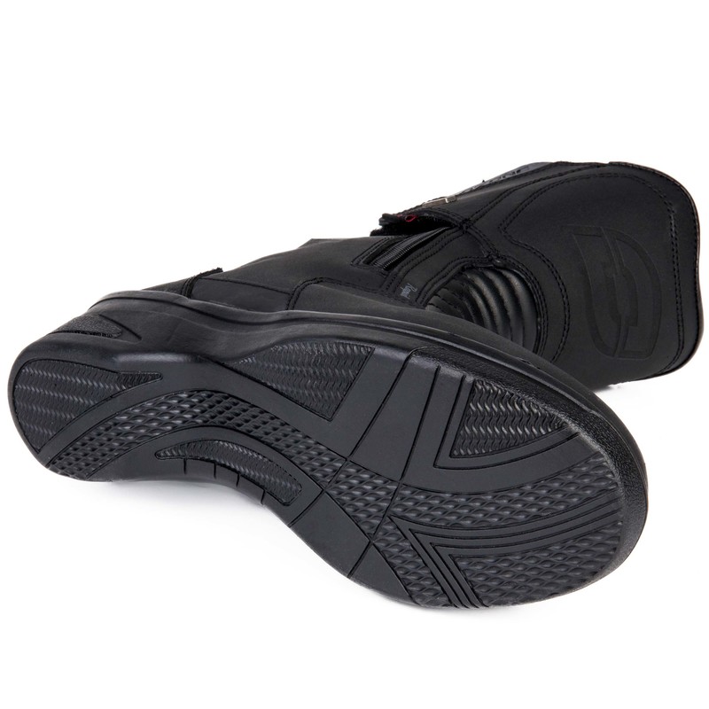 BUTY MOTOCYKLOWE OZONE RAPID HIGH HEEL LADY MATT BLACK CZARNY MAT 36 Kolor czarny