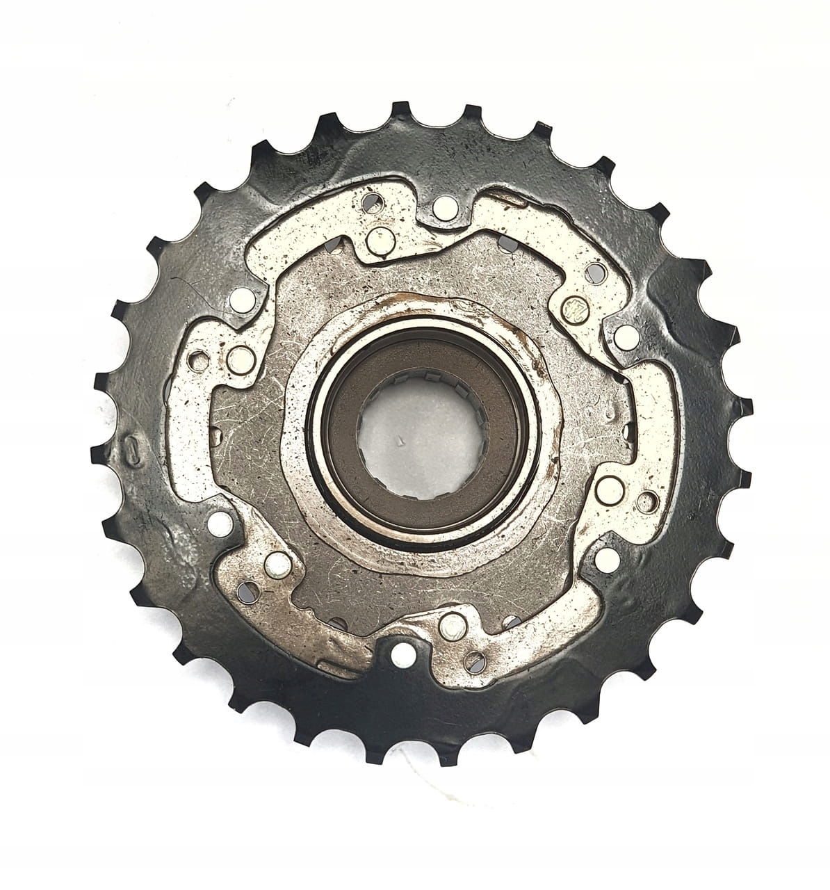 Komplet Oryginał Shimano Łańcuch HG40+ Wolnobieg 7 Model tourney