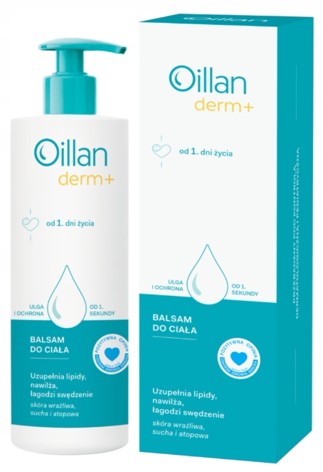 Oillan Derm+ Balsam do ciała 400 ml