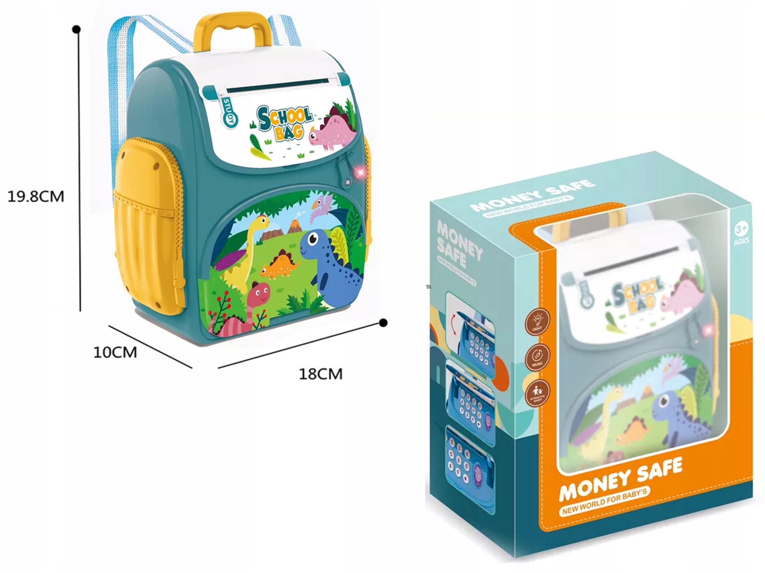 SKARBONKA ZOO PLECAK BANKOMAT ODCISK PALCA PIN EAN (GTIN) 8809116995468