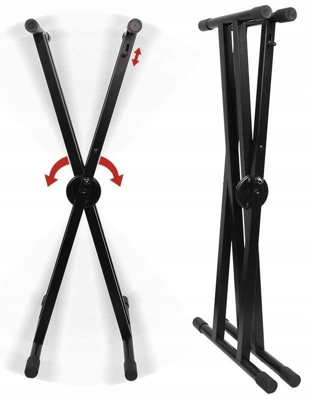 STATYW STOJAK POD KEYBOARD ORGANY KLAWISZE PIANINO SAMOBLOKUJĄCY XX MOCNY Marka V-Tone