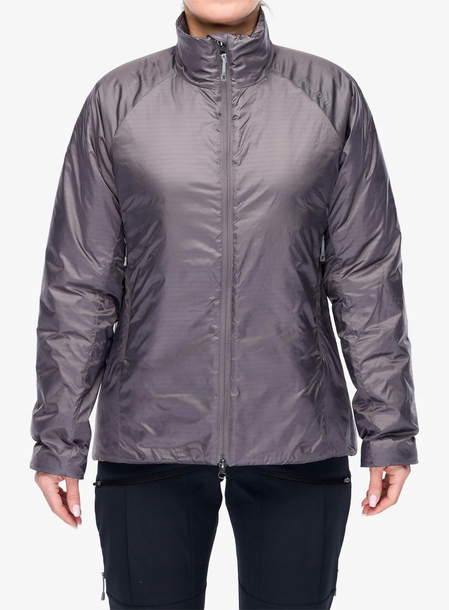 Dámská zateplená bunda Houdini Dunfri Jacket fialová šedá L