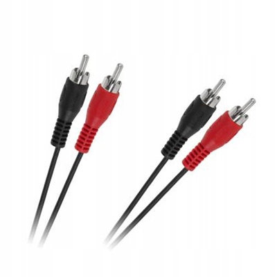 Kabel 2 x RCA - 2 x RCA Chinch 10m standard
