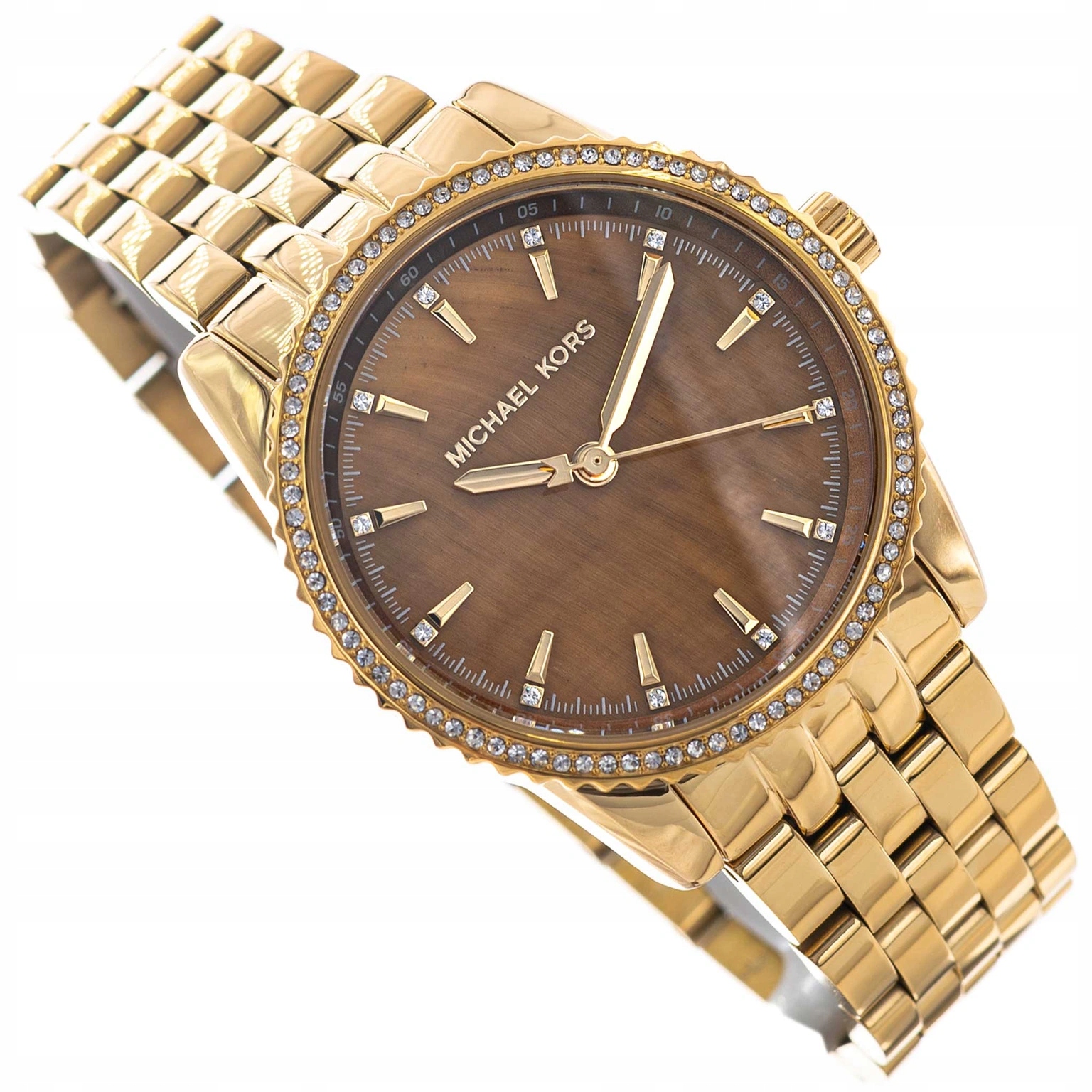 Damski Zegarek Michael Kors MK7581 Bryant Złoty Na Bransolecie
