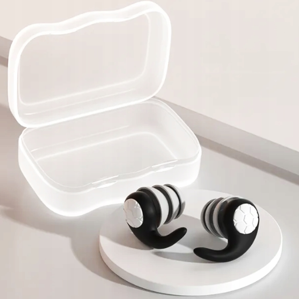 ZATYCZKI DO USZU WYCISZAJĄCE STOPERY WKŁADKI DO SPANIA PRACY ETUI CZARNE EAN (GTIN) 0790072426074