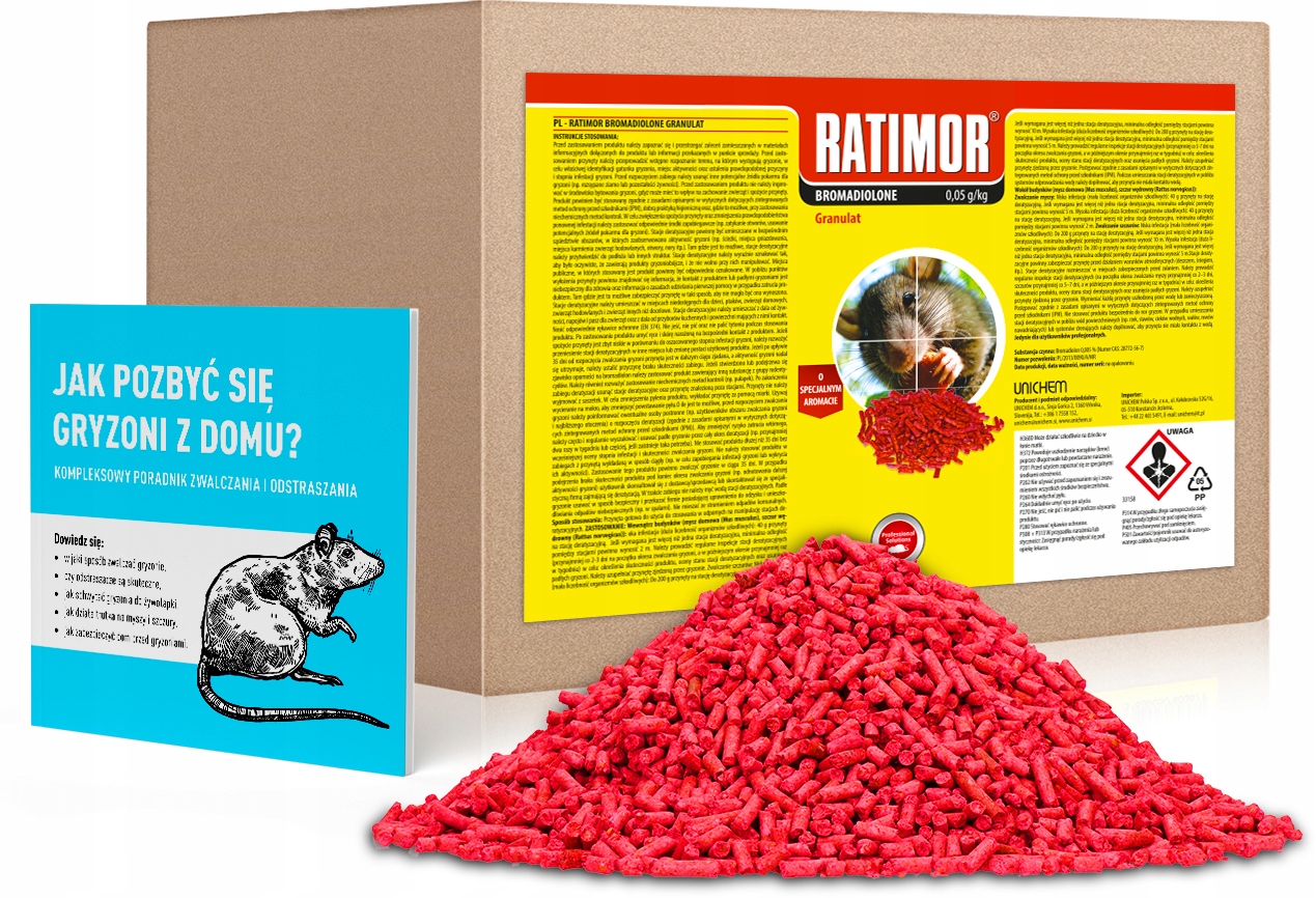 

Mocna Trutka Pellet Na Myszy Szczury Trucizna 10KG