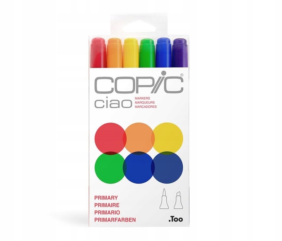 Set Primary , 6 ks Copic Ciao
