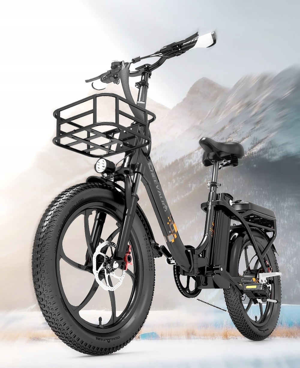 Rower elektryczny dla dorosłych Cheevalry C20 PRO 150KM 500W E-BIKE 20'' Marka inna
