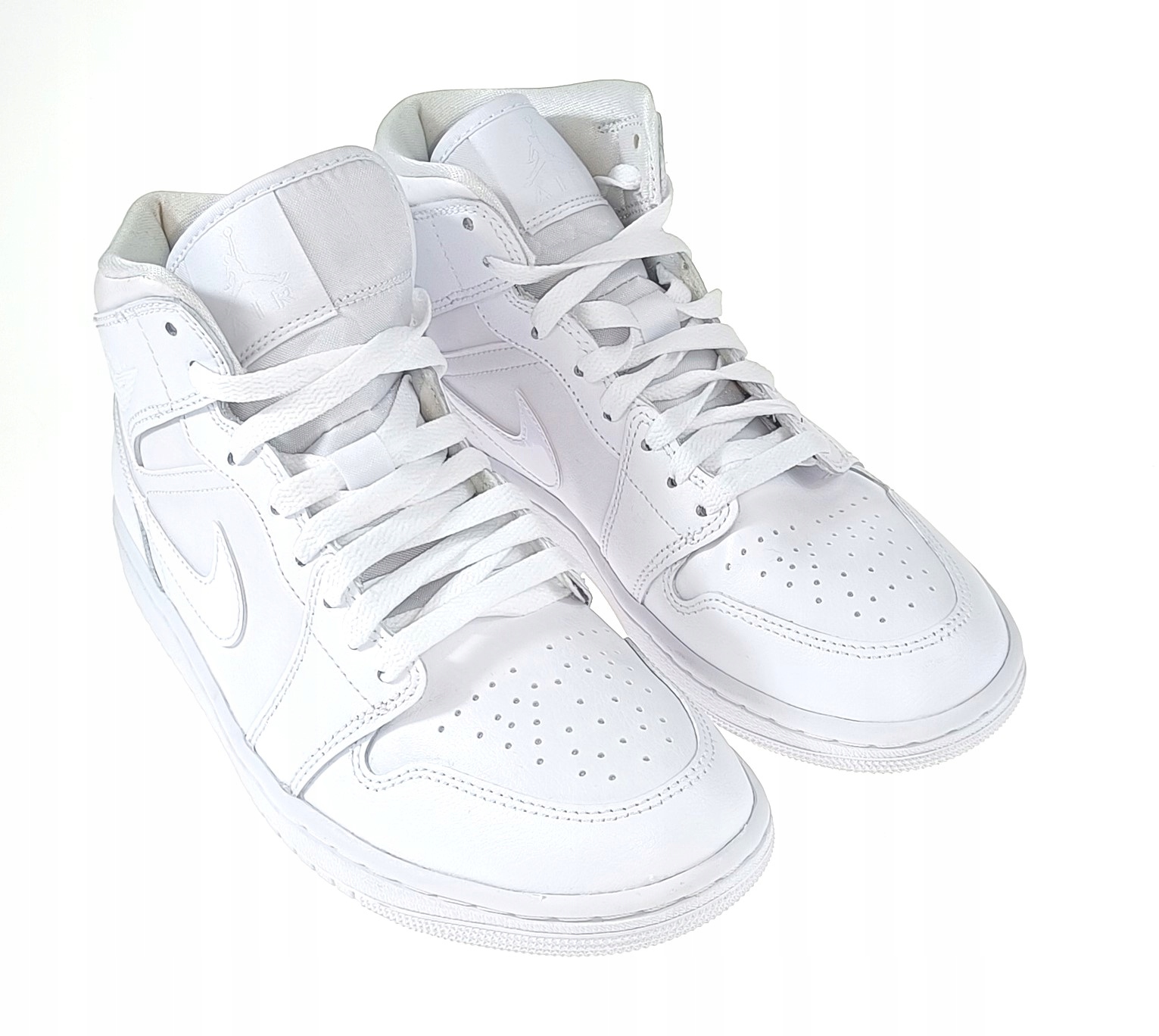 Dámské boty na každý den Nike Air Jordan 1 Mid Bílé vel. 40