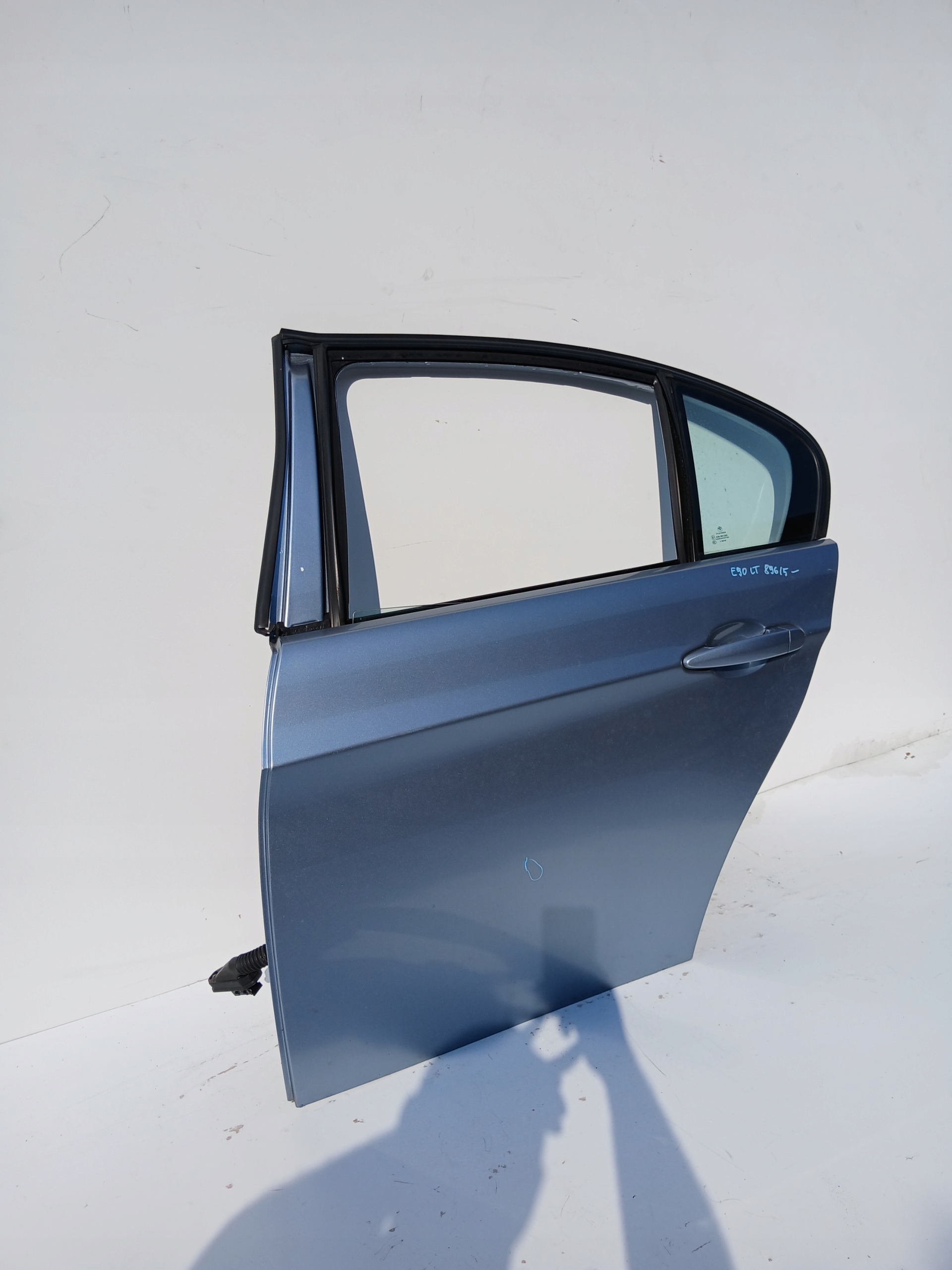 Tür links hinten heck BMW E90 896/5 BLUEWATER