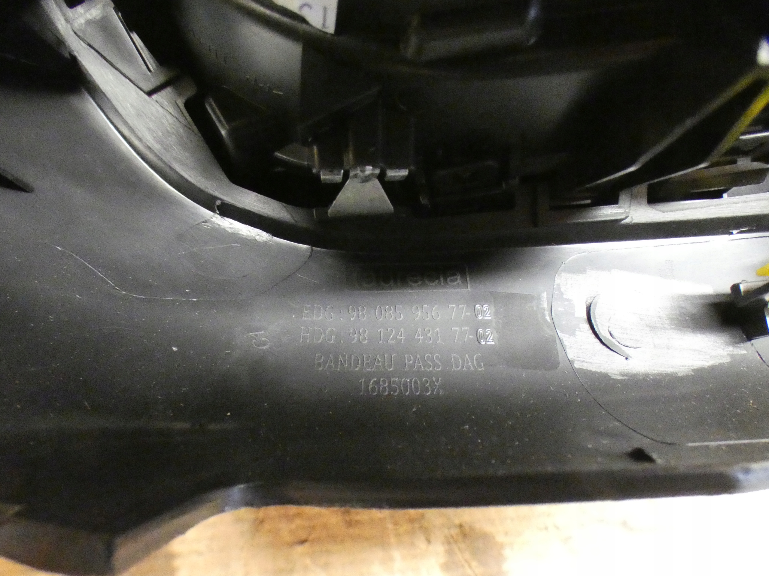 grid air conditioning devices left right CITROEN JUMPY IV SPACETOURER
