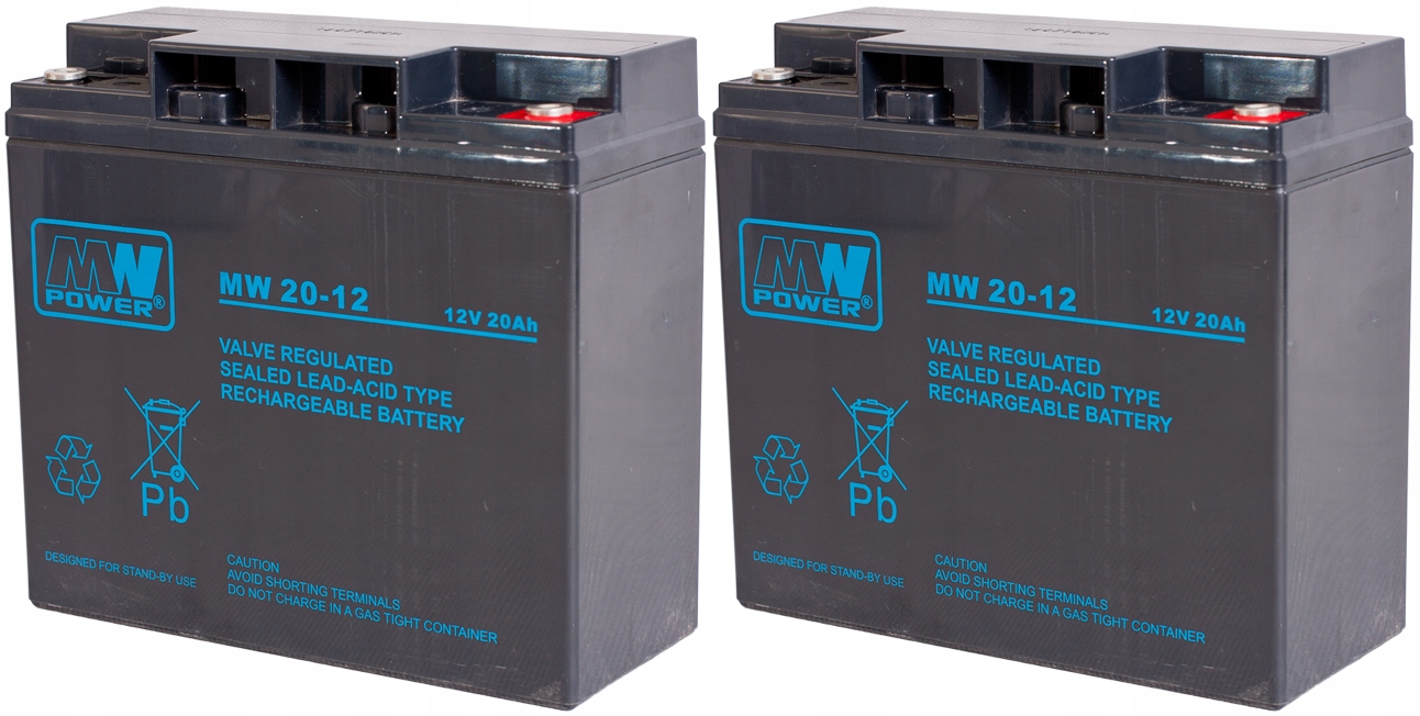 APCRBC7 RBC 7 #7 ZESTAW AKUMULATORÓW PAKIET BATERII UPS APC 2x MW 20-12