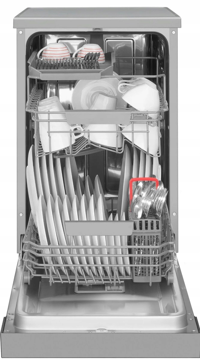 Zmywarka AMICA DFM42C7TOqSD 45cm Srebrna Model DFM42C7TOqSD