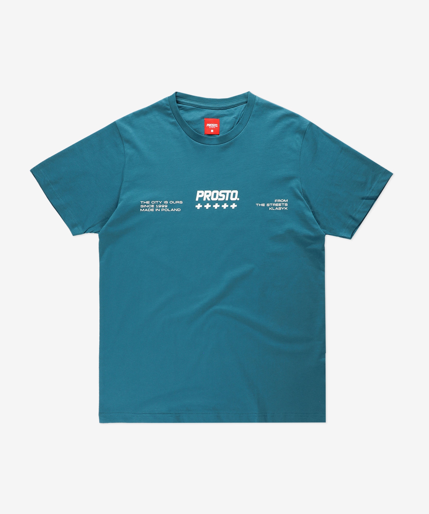 

Męska turkusowa koszulka Prosto T-shirt T.c.i.o L
