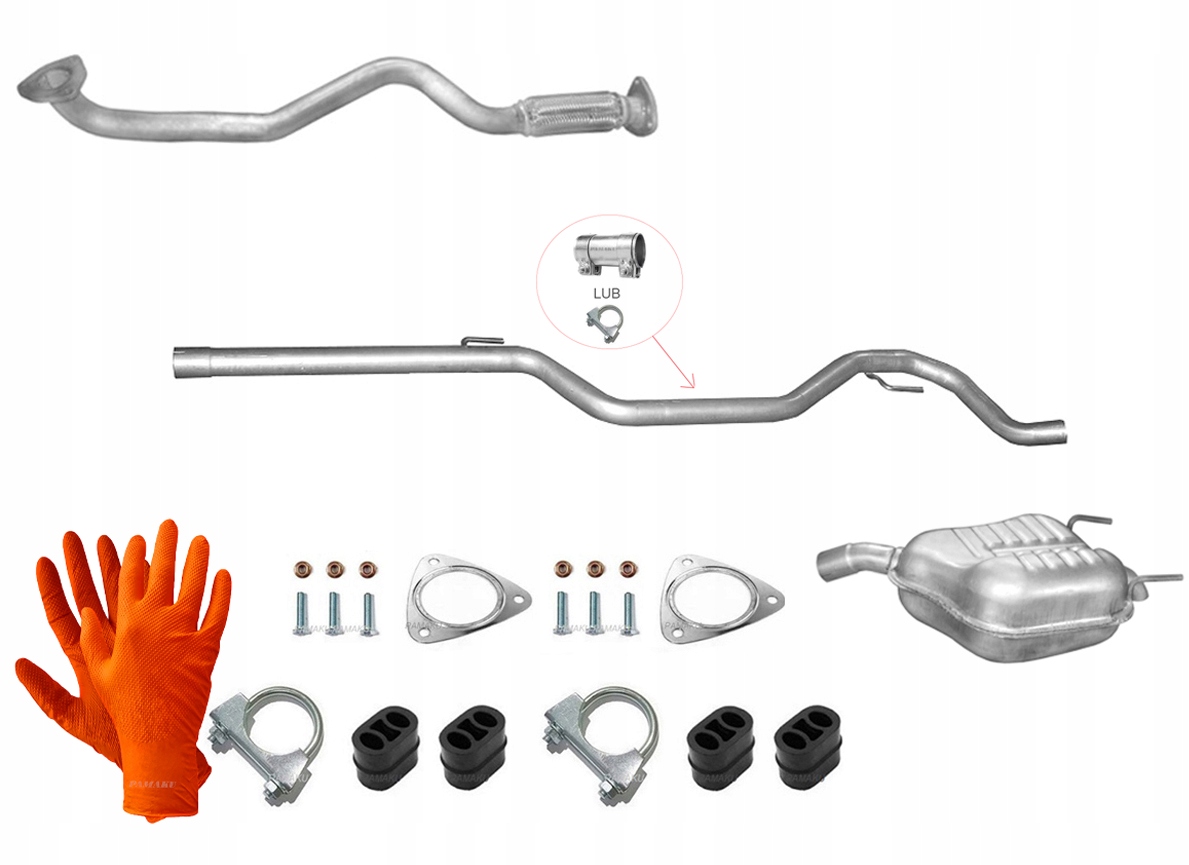 Opel Vectra C 1.9 CDTi 74-88-110 kW (04-05) Hatchback Sedan Výfukový Systém