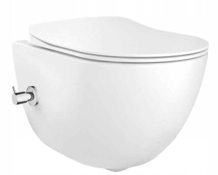 MISKA WC RIMLESS Z FUNKCJĄ BIDETU DEANTE+ BATERIA
