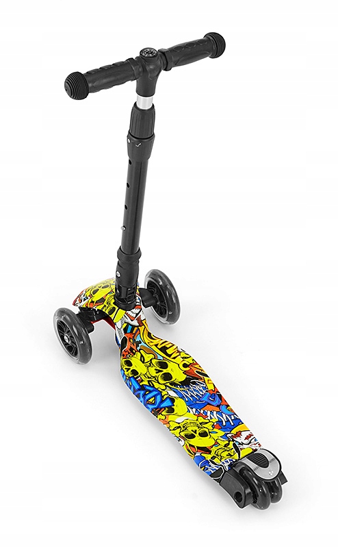 Milly Mally Scooter Magic Graffiti hulajnoga trójkołowa