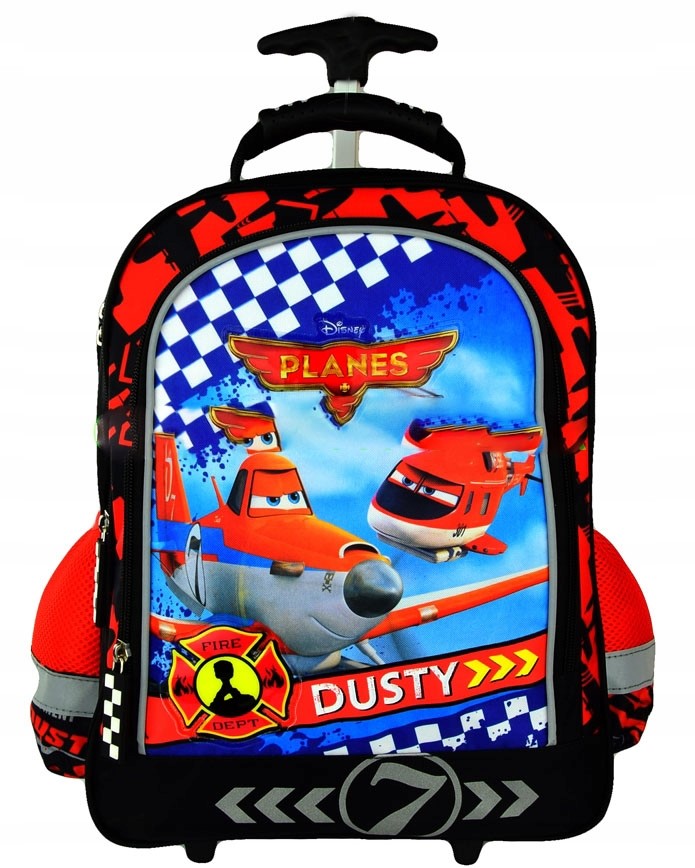 Planes Samoloty Plecak na kółkach z rączką Dusty