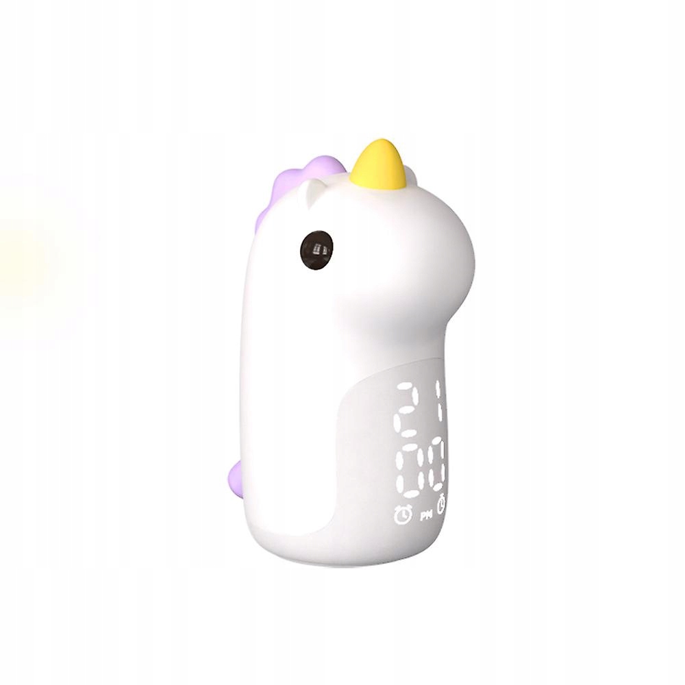 Inteligentny Budzik Cyfrowy Lampka Nocna LED GAMEXIDO Zegar Jednorożec