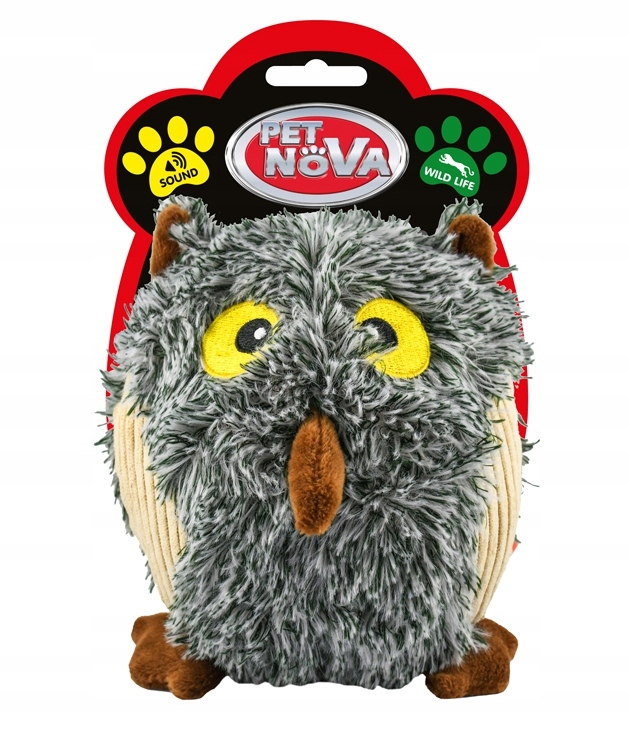 

Pet Nova zabawka pluszowa dla psa Sowa ś. 12cm