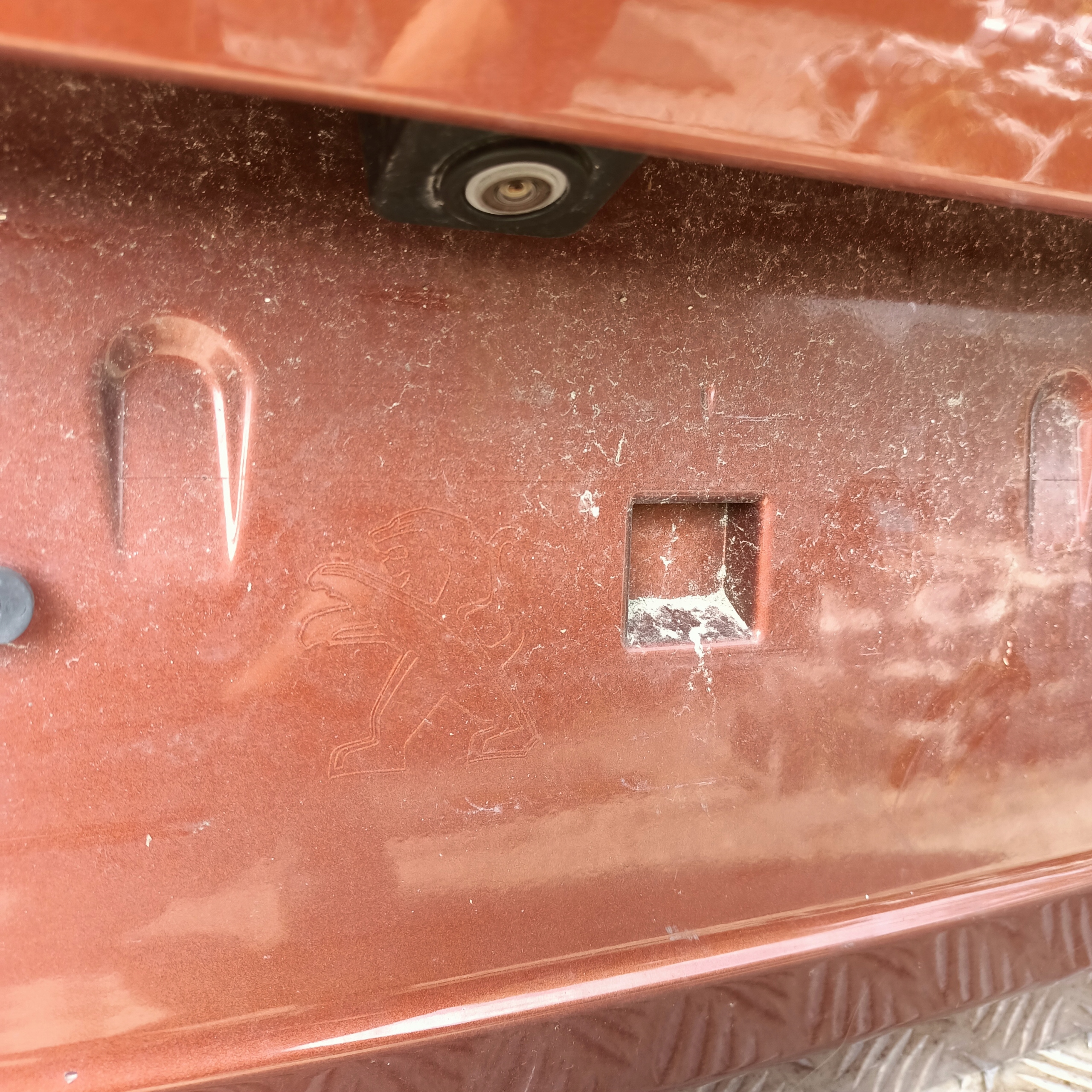 boot doors PEUGEOT 3008 II KAMERA
