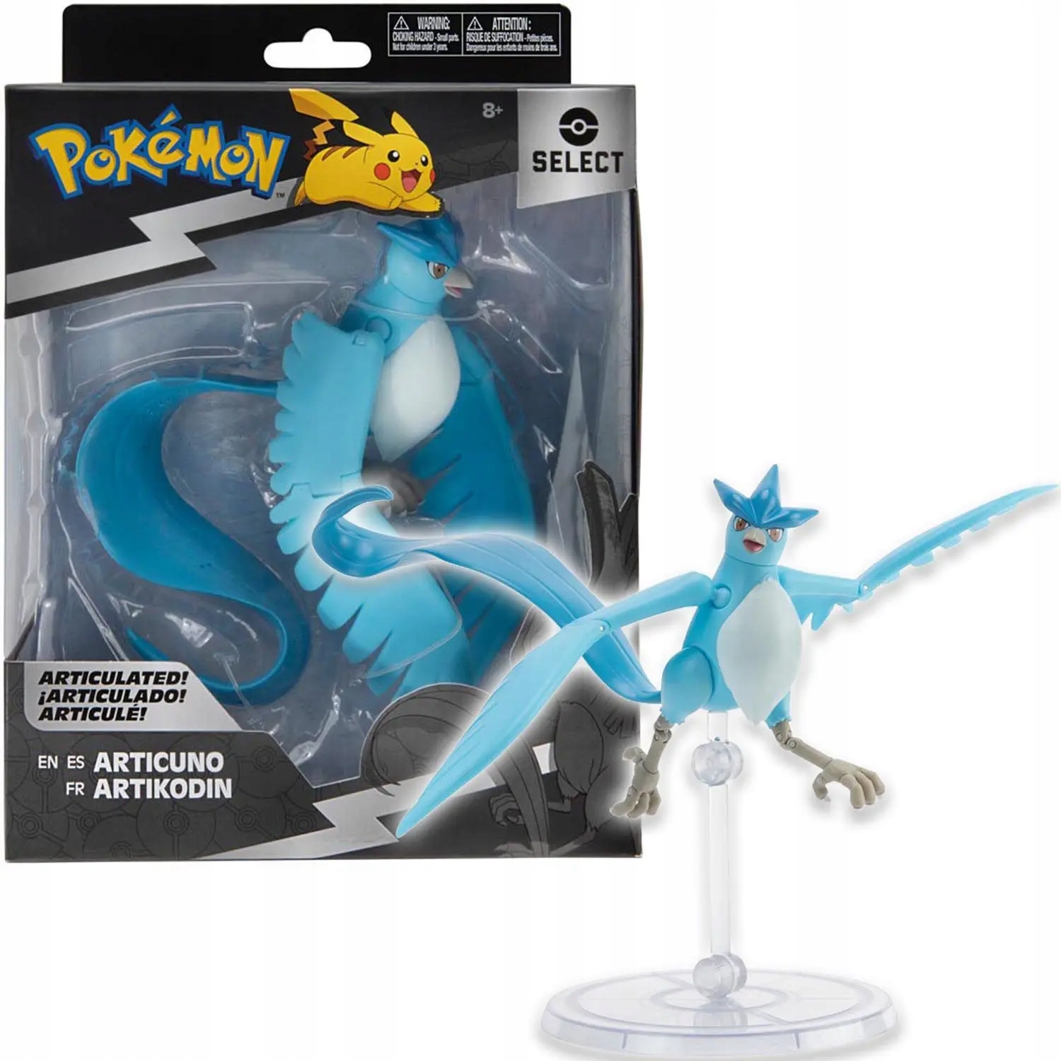 

Articuno Pokemon Figurka Ruchoma Deluxe 15cm 2408
