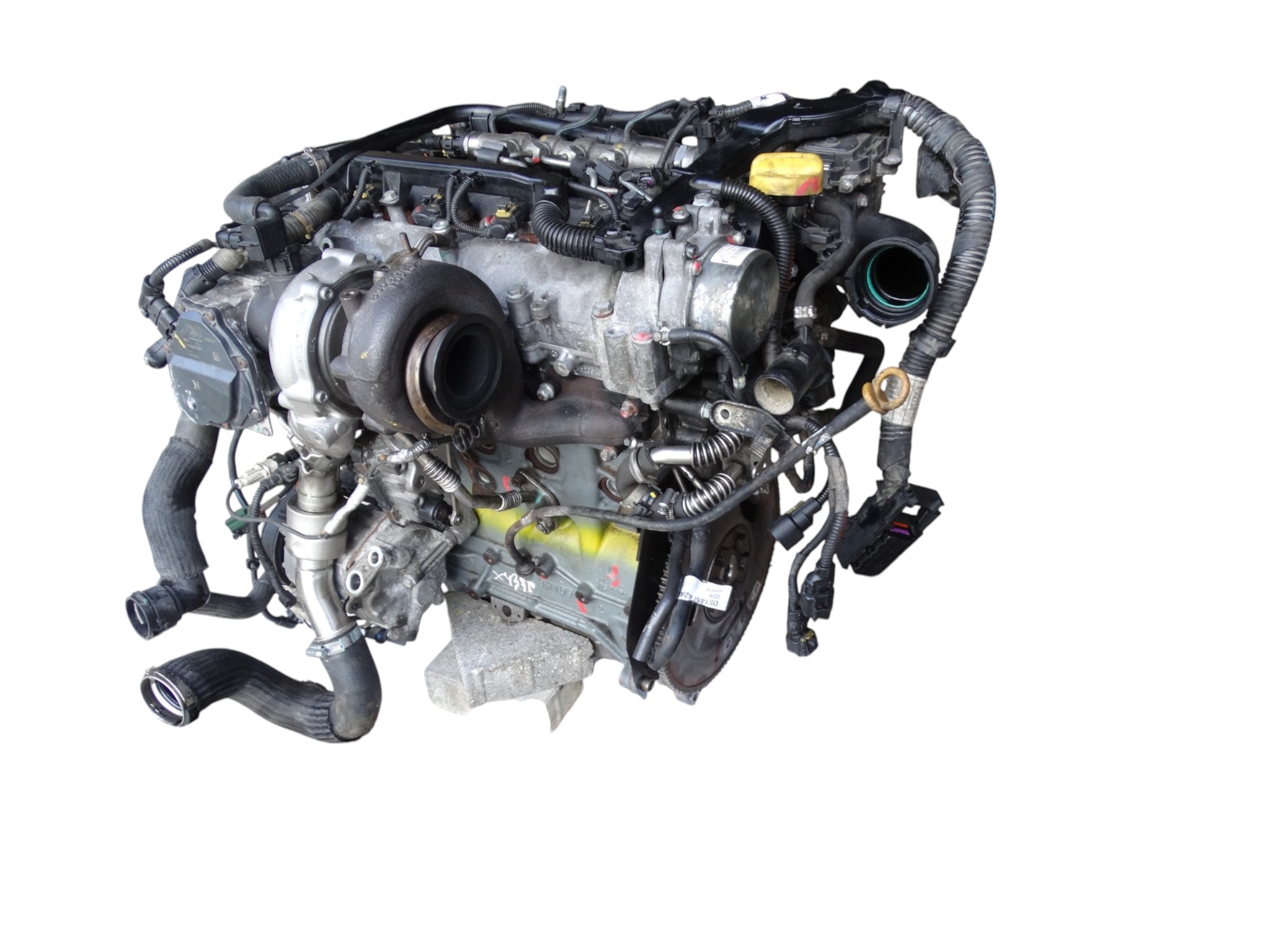 engine complete JEEP CHEROKEE V KL 2.0 CRD MULTIJET LAY51 170KM EBS EBT