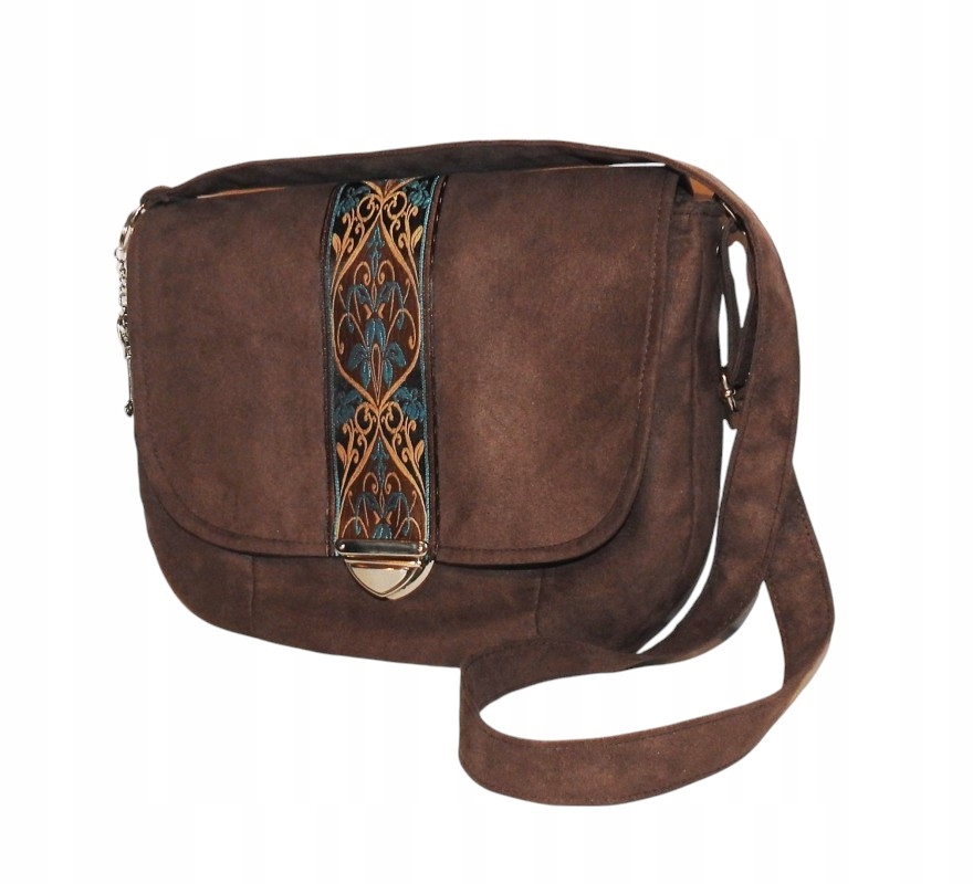 Kabelka Pošťáková Hnědá V Retro Boho Stylu Středověký Dárek