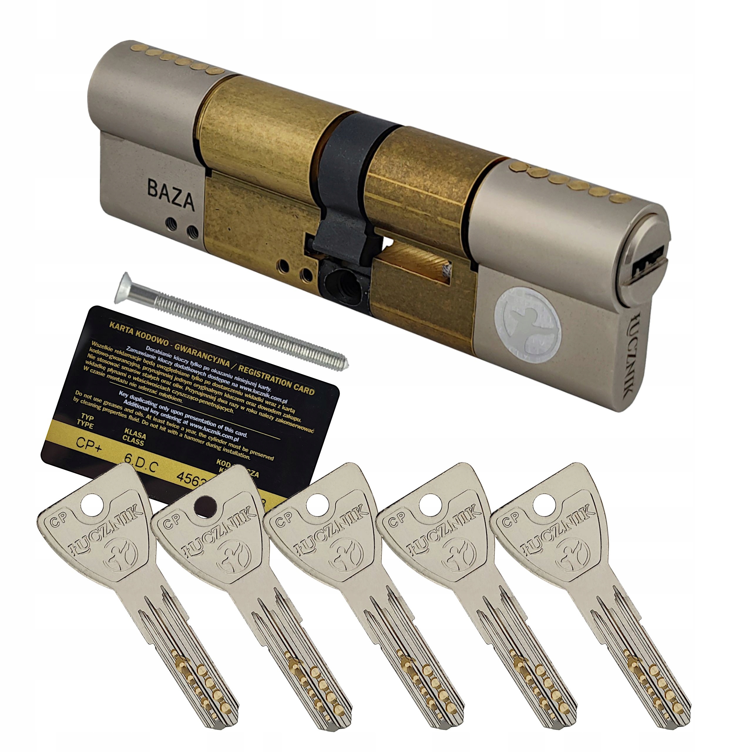 Vložka Łucznik Cpm FlexiLock 50/60 saténová, 64 velikostí v 1 vložce