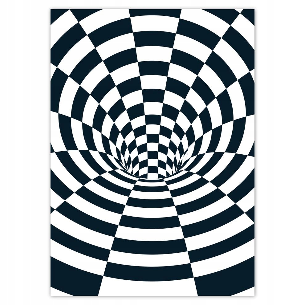 

Plakat 50x70 Abstrackja czarnobiała