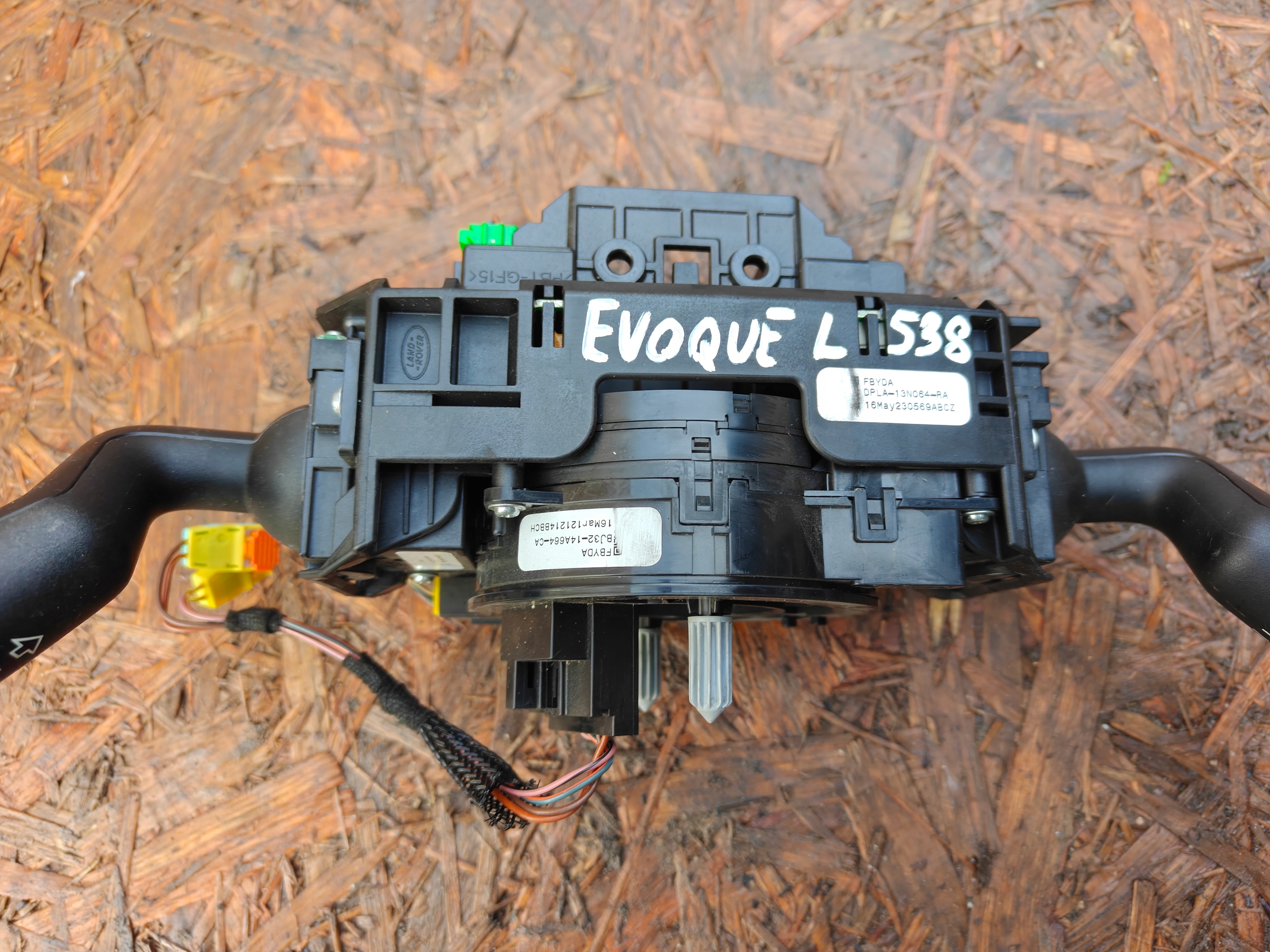 steering wheel levers and controls control ring LAND ROVER EVOQUE L538 BJ32 14A664 CA