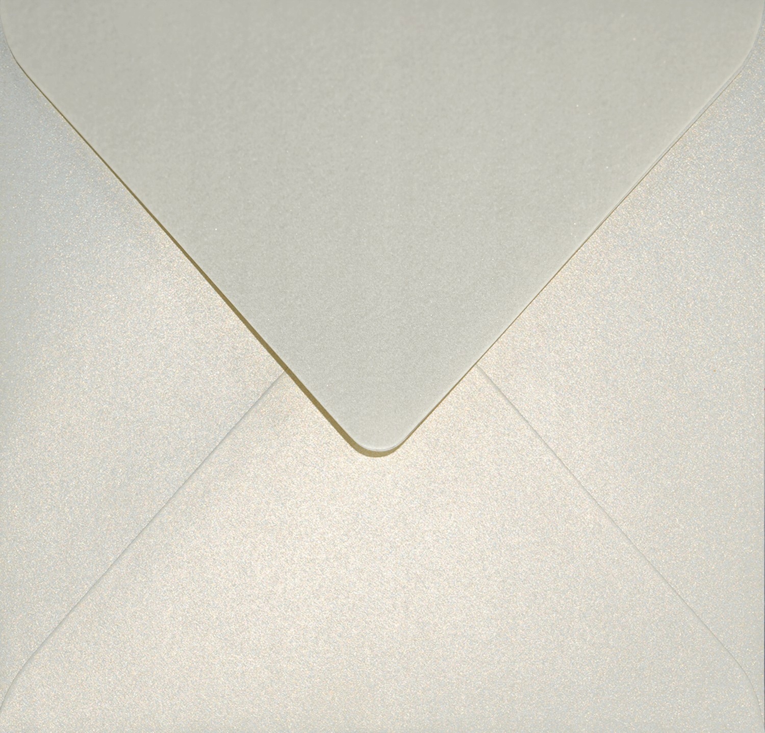 

Koperty kwadratowe Aster Met. waniliowe 25szt.