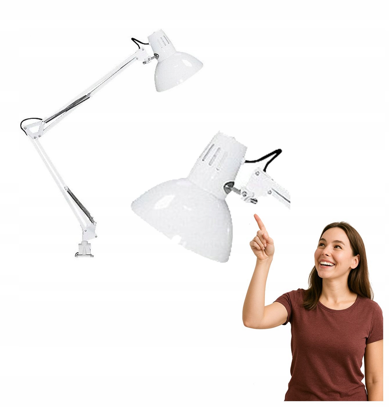 Stolní lampa na výložníku Arno 4214 Rabalux