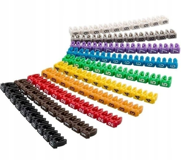 

Oznacznik przewodów cyfry /0-9/ 1,5-2,5mm