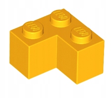 

Lego 2357 Klocek Narożny 2x2 pomarańcz j. Nowy (1g