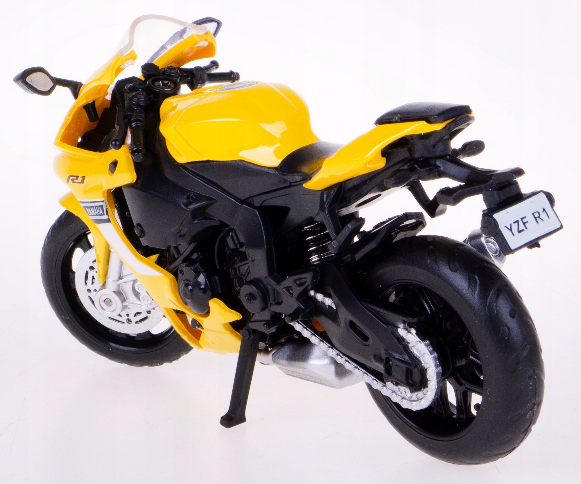 YAMAHA YZF-R1 MODEL METALOWY MSZ 1:18 ŻÓŁTY Model YAMAHA YZF-R1