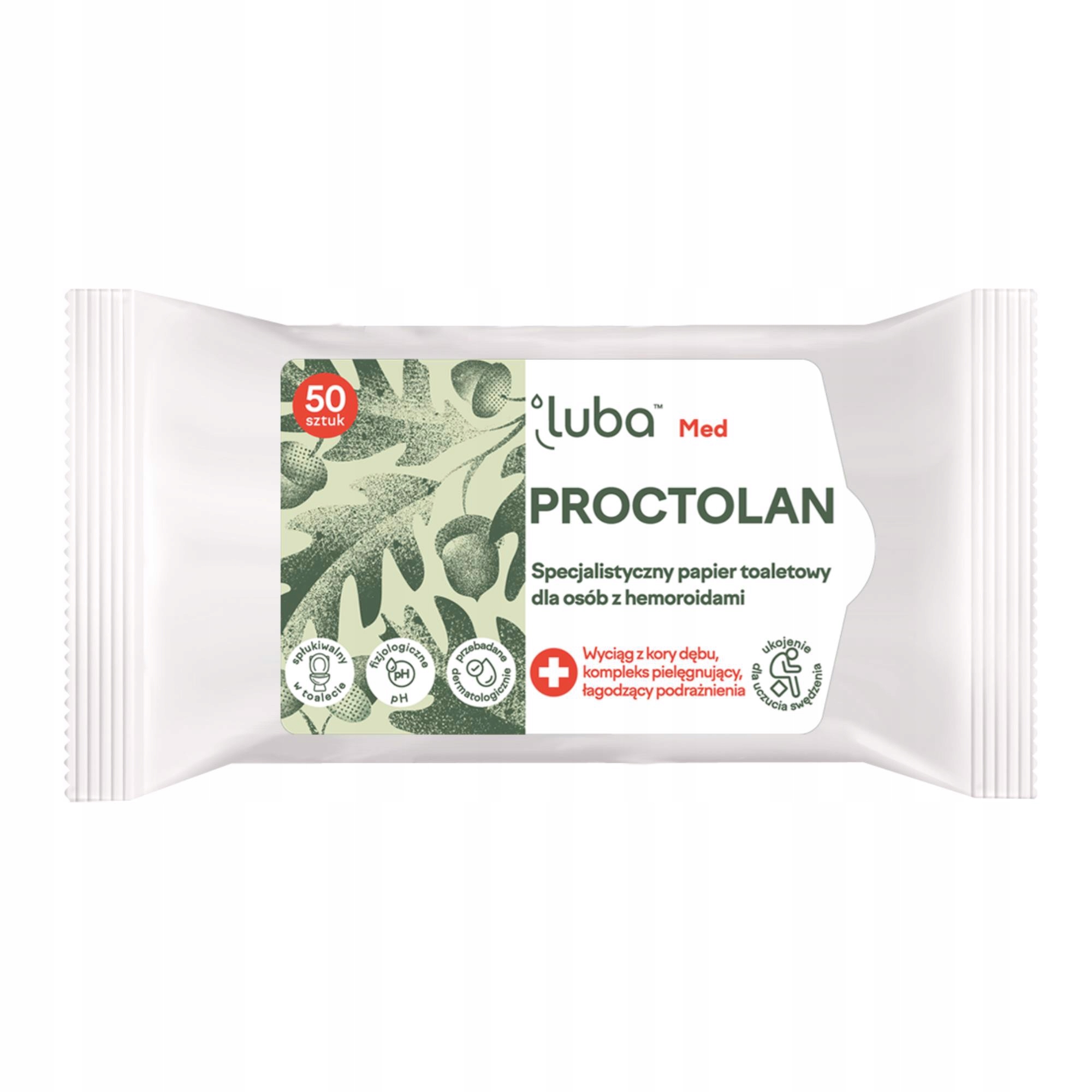 

Proctolan na hemoroidy papier chusteczki 50szt Spe
