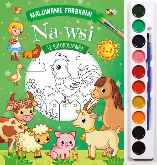 Na Wsi. Malowanie Farbkami