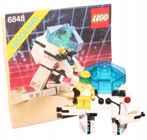 LEGO SPACE CLASSIC 6848-4 РУКОВОДСТВО НАБОР