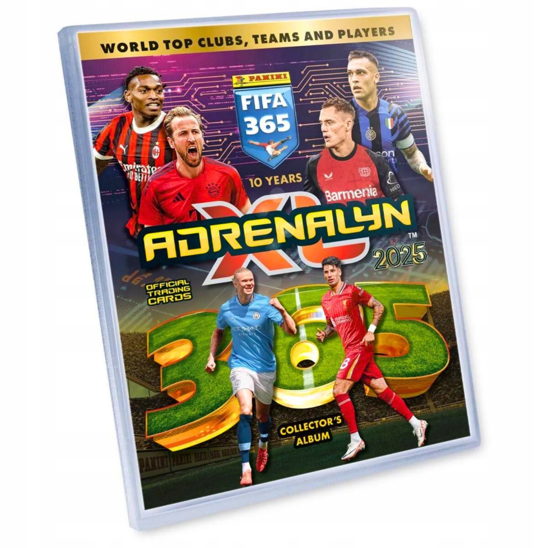 Karty Fifa 365 2025 Panini Adrenalyn XL Album 50 Kart Limited