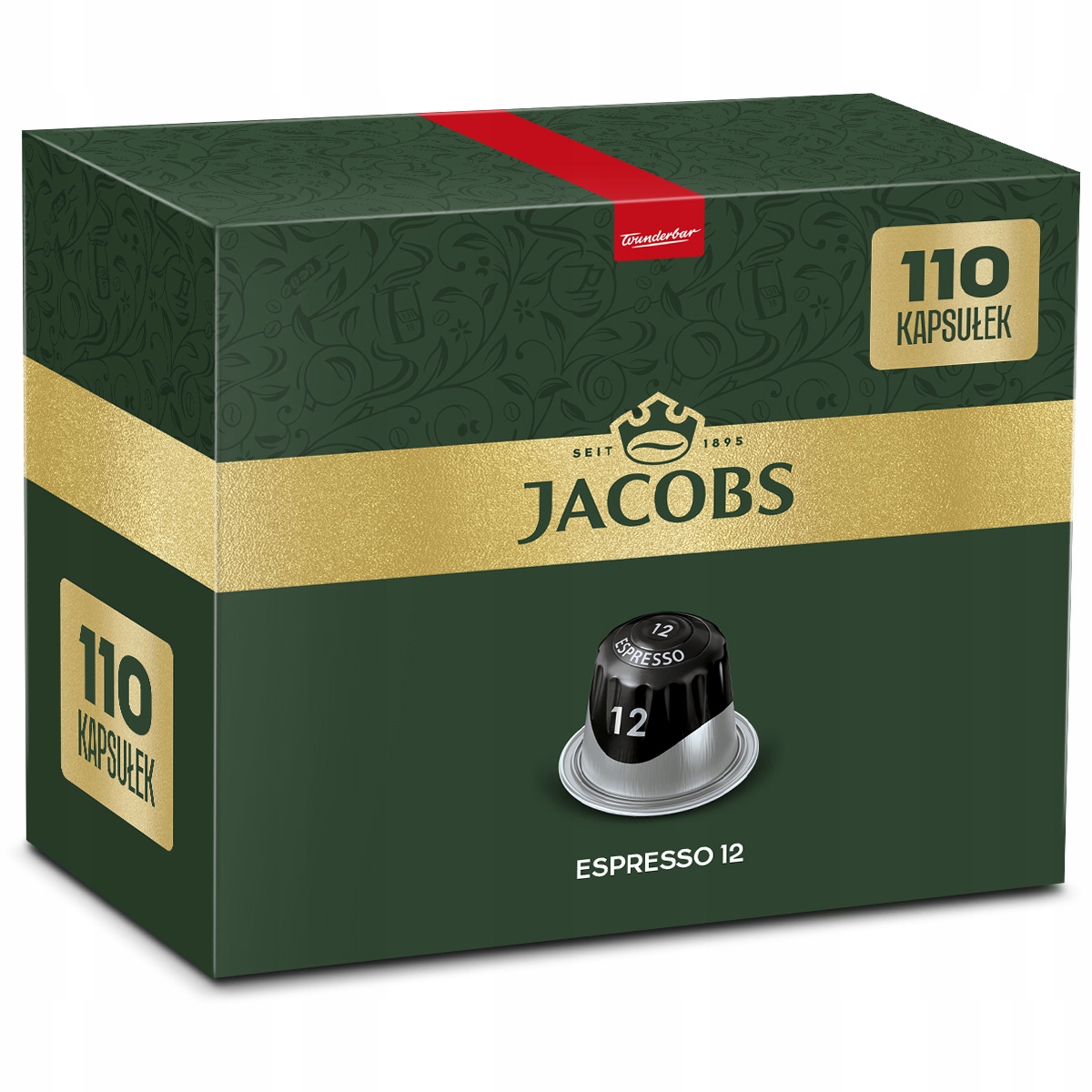 Kapsułki Jacobs Espresso Ristretto 12 do Nespresso(r)* 110 kaw, 10+1