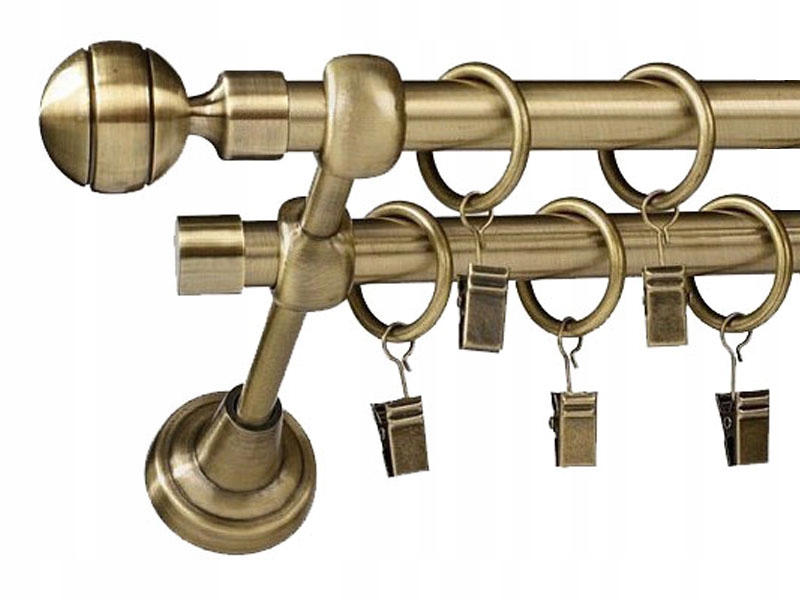 

Karnisze pro Design Metal Karnisz Podwójny 320 cm