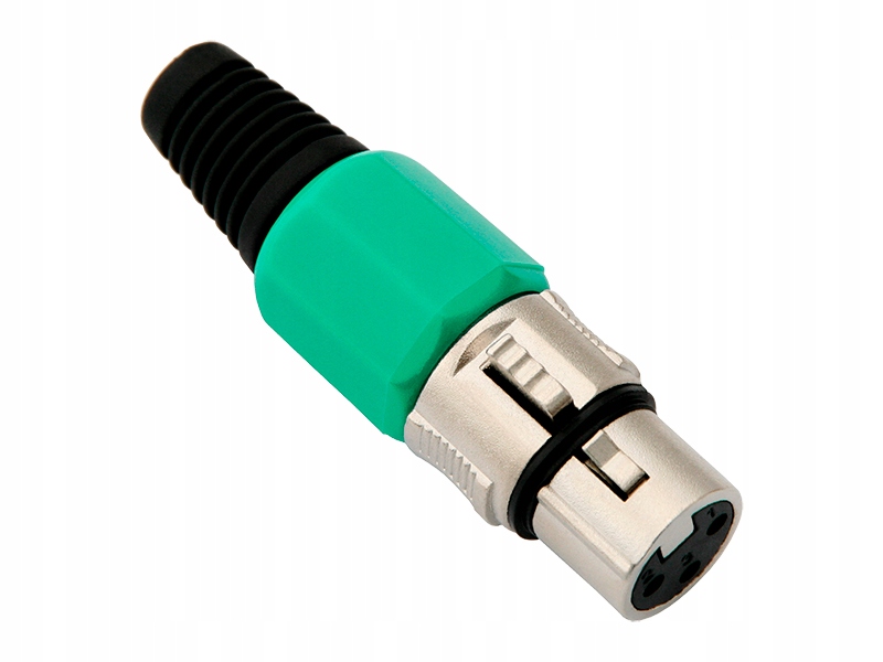 10 szt. Gniazdo mikrofonowe XLR 3P na kabel