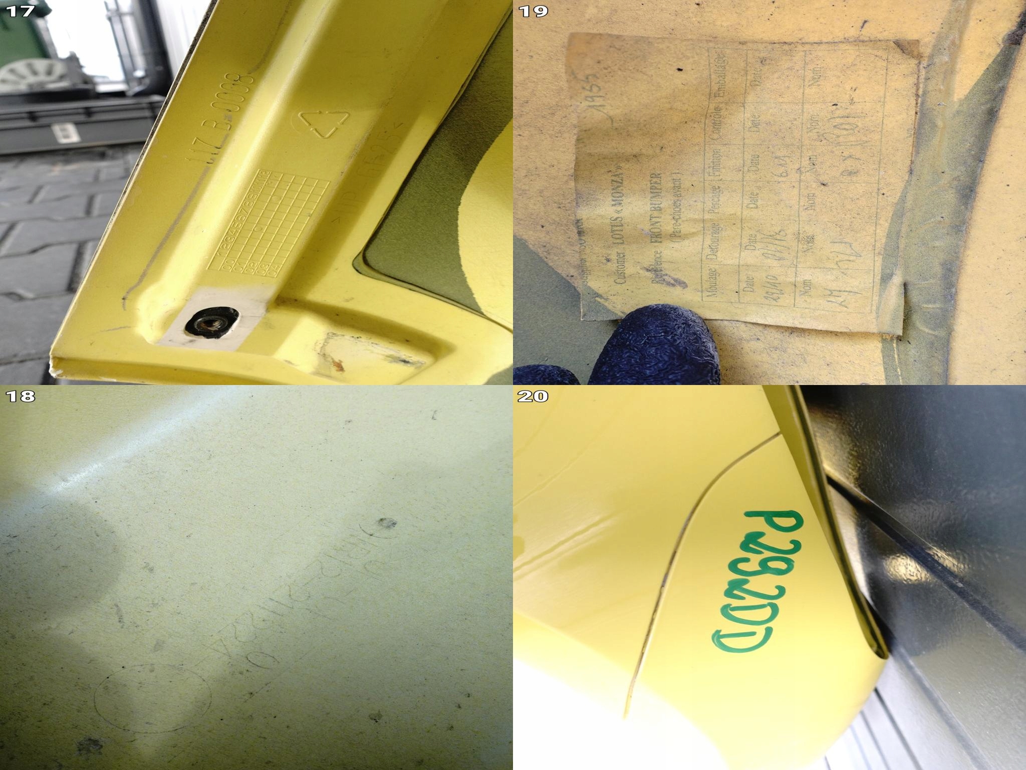 LOTUS ELISE EXIGE S2 bonnet bumper BUMPER FRONTCLAM CALMSHELL CLAM front