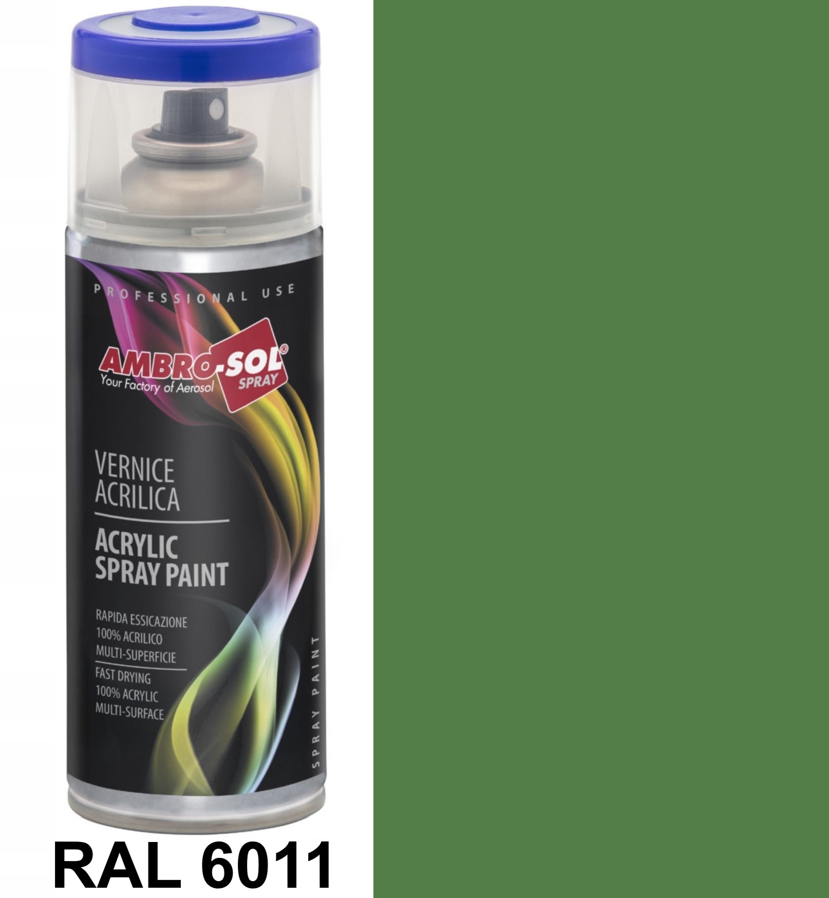 

6011 Ral Lakier Akrylowy Farba Spray Ambrosol