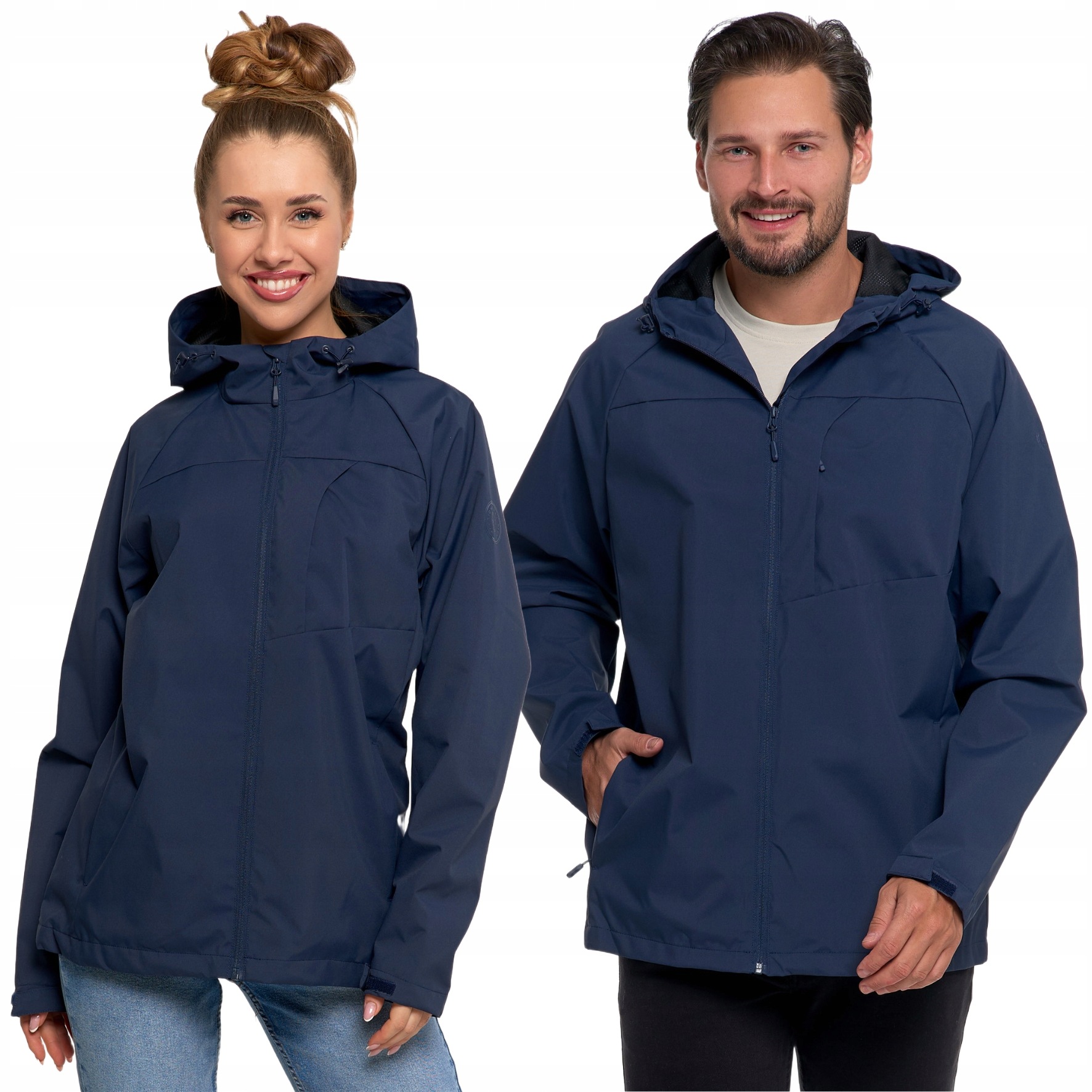 Přechodná Dešťová Bunda S Kapucí Unisex Moraj, Tmavě Modrá, Velikost M
