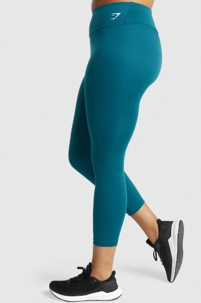 Gymshark Legginsy Sportowe Treningowe Training 7/8 36 S