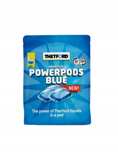 

Kapsułki Tabletki Aqua Kem PowerPods Blue Thetford