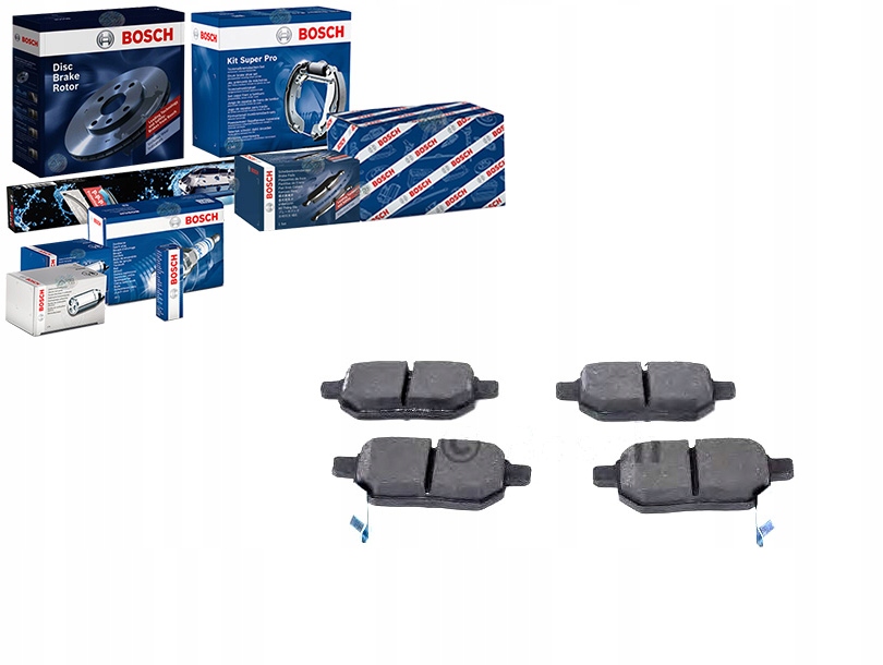 Brzdové Destičky Toyota Zadní Yaris 06- Auris 07-JAP